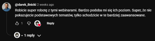 Opinia uczestnika warsztatów AI Ninjas